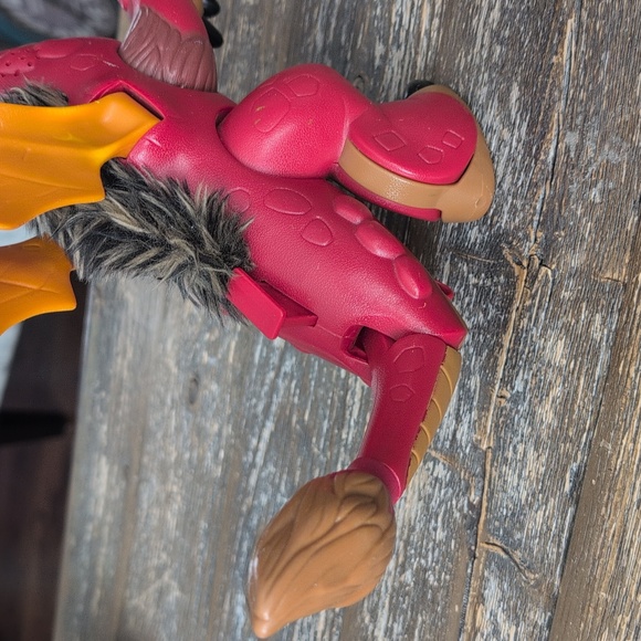 Fisher-Price Imaginext Large Fuzzy Dragon 2008 Makes Sounds - Picture 7 of 10